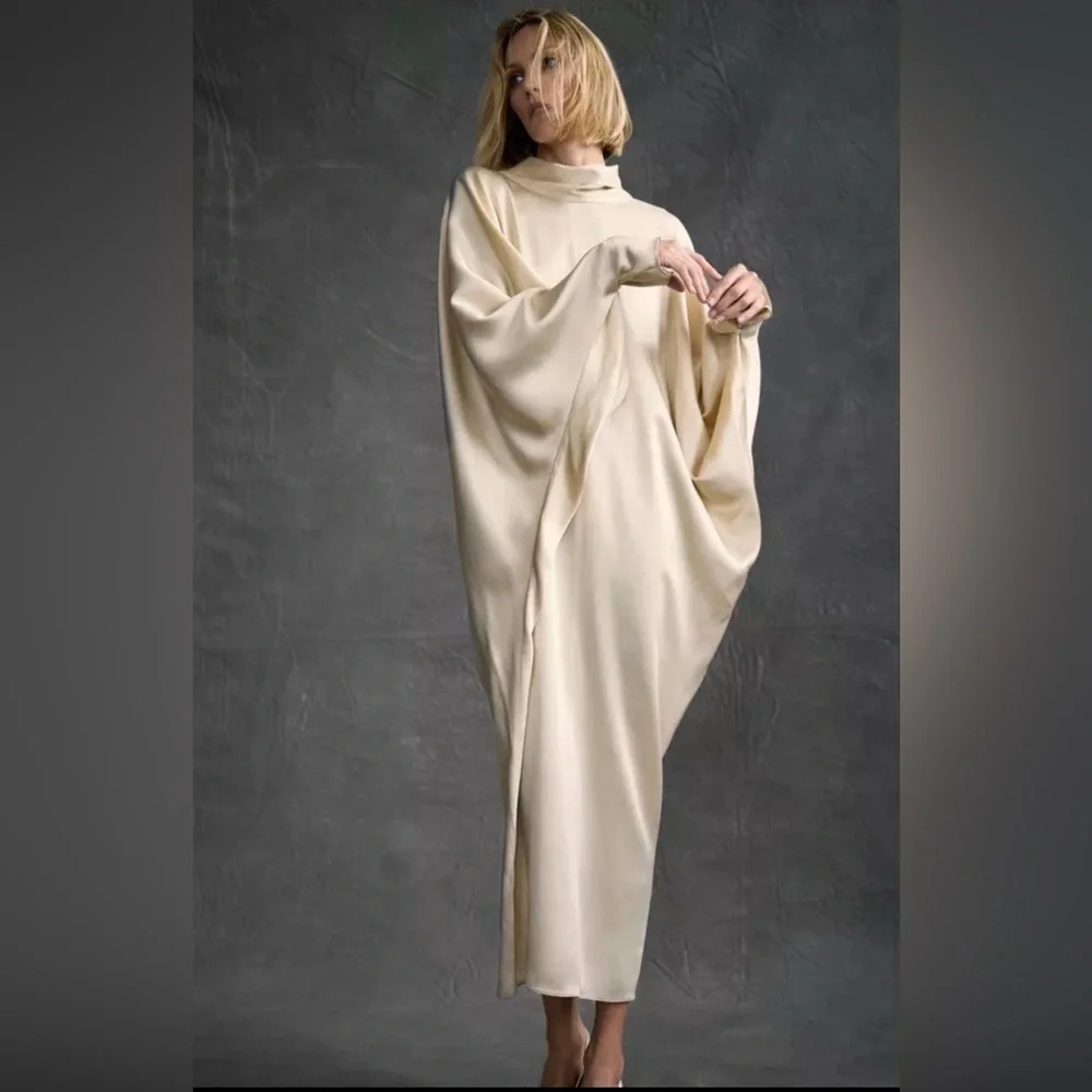 🔥🔥Zara Satin tunic ZW collection limited edition dress - Picture 4 of 12